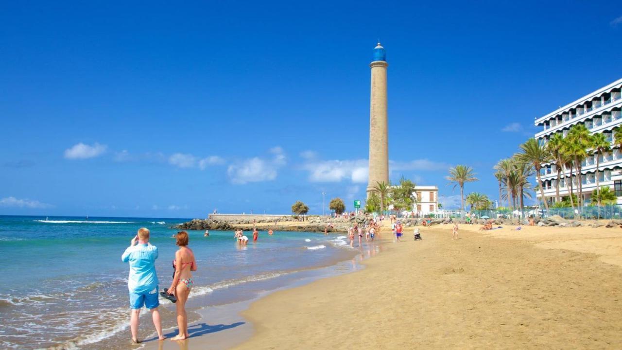 Bungalows Playa Flor, Campo Internacional, Maspalomas. Maspalomas  Eksteriør billede